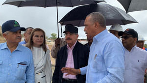 Presidente Danilo Medina supervisa avances construcción Presa La Piña y extensión Acueducto Línea Noroeste