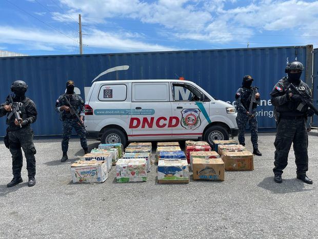 Ocupan 862 paquetes de cocaína en dos operaciones en Puerto Caucedo.