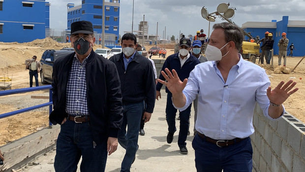 Visita Sorpresa del presidente Danilo Medina donde supervisó la construcción del Centro de Corrección y Rehabilitación La Nueva Victoria, 