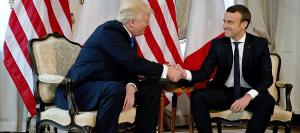 Trump aborda con Macron el caso Khashoggi y salida de pacto nuclear con Rusia