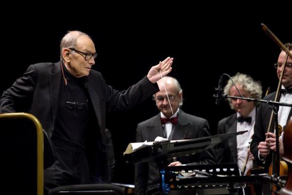 El compositor italiano Ennio Morricone. 