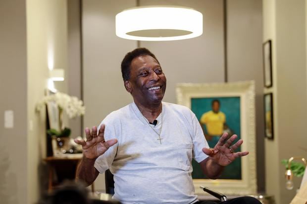 El exfutbolista brasileño Edson Arantes do Nascimento, Pelé, en una fotografía de archivo.