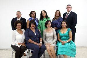 Miguel Marte, Mirqueya Marinez, Elina Casado, Mayra Polanco, Jorge Luis Guimón, Nancy Díaz, Farah Almánzar, Angiolina Morales y Mary Disla