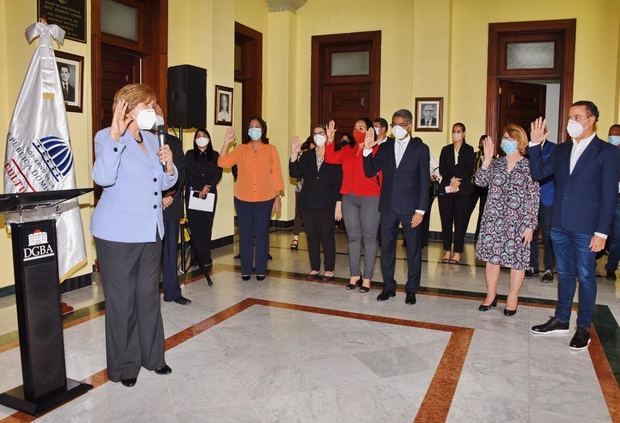 Juramentación en Bellas Artes.