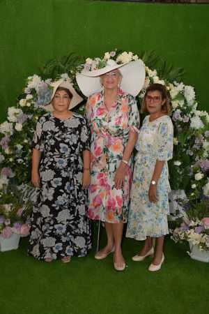 Joanne Taveras, Haydee Benoit y Rita Hernández.