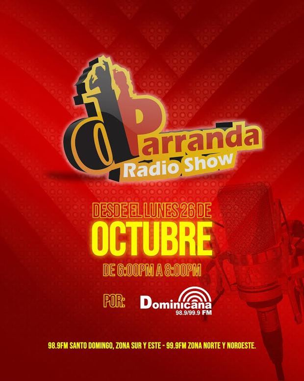 D'Parranda Radio Show inicia nueva temporada desde este lunes 26 de octubre por Dominicana FM