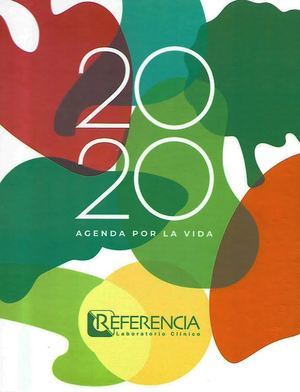 Portada de la edición de este año de Agenda por la Vida, de Referencia Laboratorio Clínico.