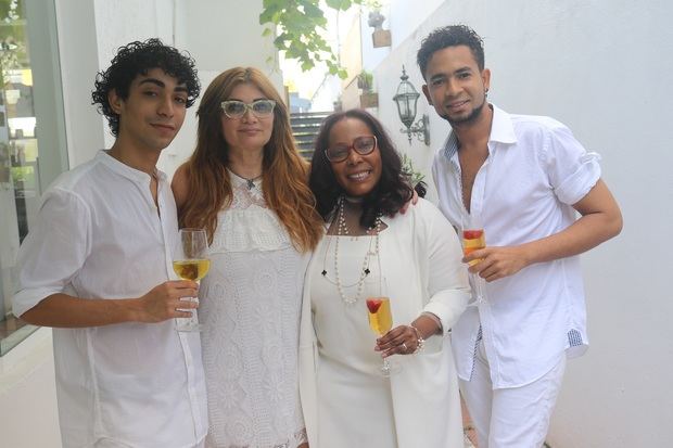 Luis Carlos Ruiz, Alina Graglietto, Tania Santamaría y Pedro Luis Ruiz. 