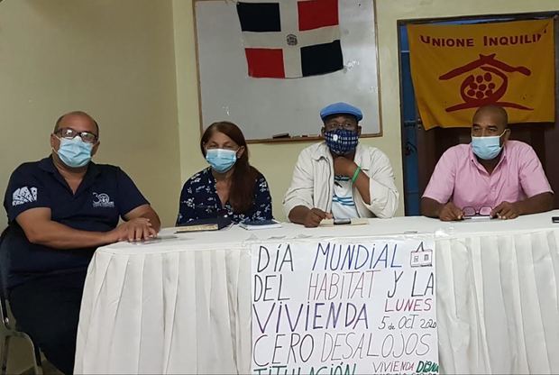 Organizaciones sociales conmemoran Día Mundial del Hábitat