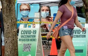 Florida reporta una bajada de casos y hospitalizaciones por la covid-19