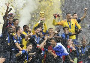 Campeón mundial Francia encabeza la clasificación de la FIFA