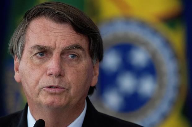 En la imagen, el presidente de Brasil, Jair Bolsonaro.