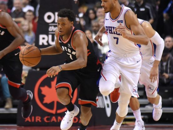 Toronto Raptors vencen a Philadelphia; Harden anota 45.