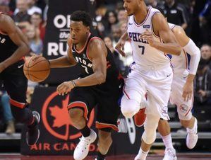 Toronto Raptors vencen a Philadelphia; Harden anota 45
 
