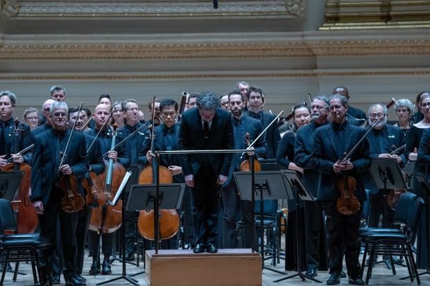 El director de orquesta y músico venezolano Gustavo Dudamel dirigió este martes a la Filarmónica de Los Angeles.