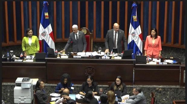 El Senado aprueba a unanimidad, de pie y en primera lectura, el Código Penal de la República Dominicana.