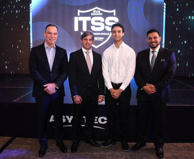 Ney Díaz, Raymond Marcelino, André Marcelino y José Enrique Valdez / Foto: cortesía 