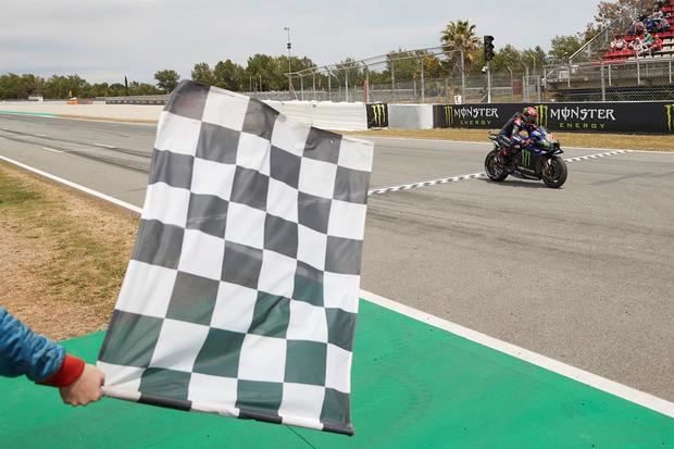 El piloto francés Fabio Quartararo en una sesión de entrenamientos.