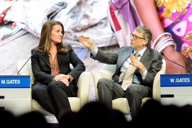 En la imagen, Melinda French Gates y Bill Gates.