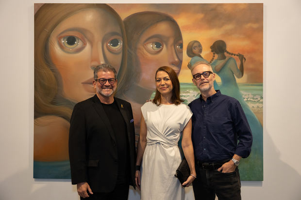 Arturo Savage, Tania Marmolejos y Lyle O. Reitzel.