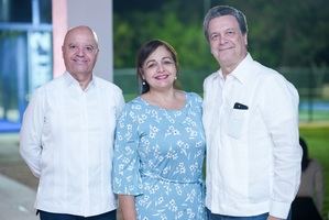 Jesús Durán, Clara Fernández y Ramón Sosa.