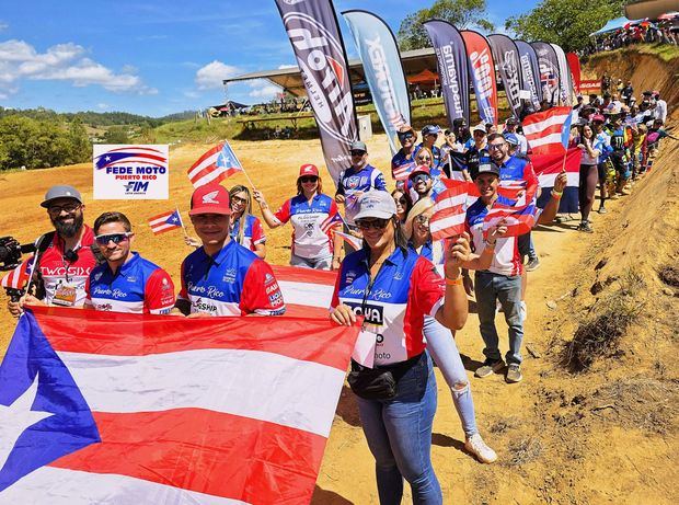 La representación de Puerto Rico fue la segunda más concurrida en el desfile de los 12 países latinoamericanos que dijeron presentes en el Motocross MX Open de FIM Latin América