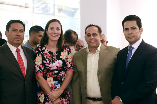 Abil Peralta, Marianne de Tolentino y Antonio Guadalupe.

