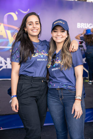 Farah Martínez y Linette Sánchez.