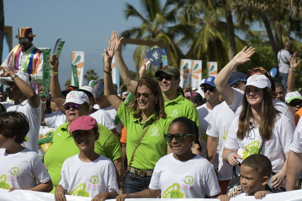 Lil Esteva, Ligia Bonetti, Roberto Bonetti y Andrea Gautreau.