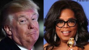 Donald Trump, Oprah Winfrey.