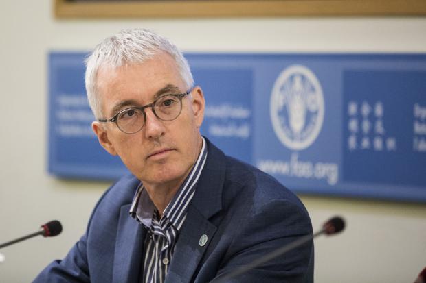 El especialista de la Organización de la ONU para la Alimentación y la Agricultura (FAO) Karel Callens.