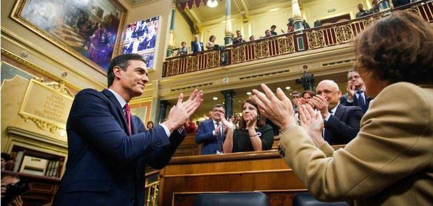 Investidura de Pedro Sánchez.