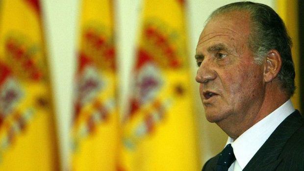 El rey Juan Carlos I.