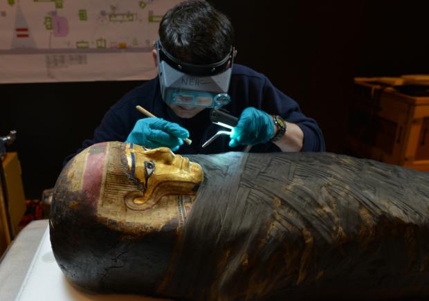 La tecnología nos permite ver el interior de una momia
