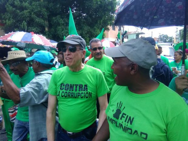 Max Puig en la Marcha Verde