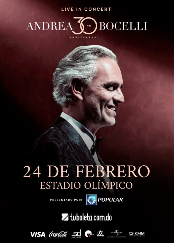 Andrea Bocelli. 