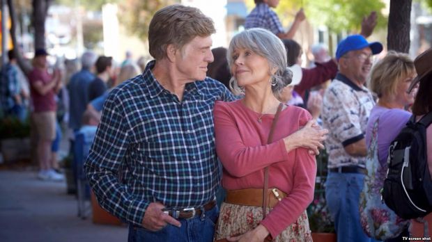 Robert Redford y Jane Fonda.