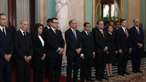 Danilo Medina juramenta nuevos jueces de Tribunal Electoral y Suprema Corte 