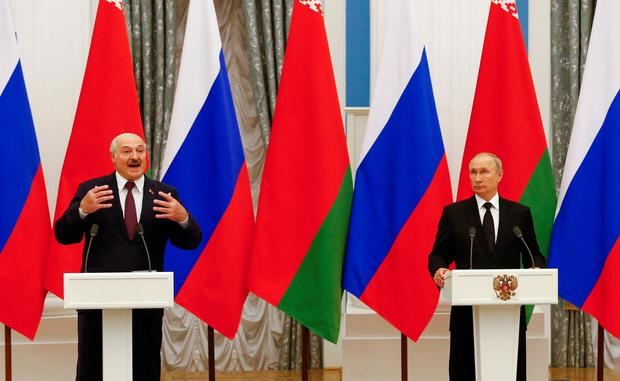Putin y Lukashenko dan primer paso para la integración de Rusia y Bielorrusia
