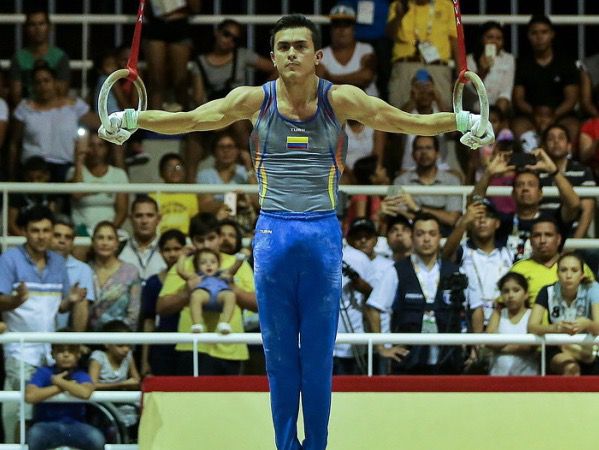 Colombia, Venezuela y República Dominicana ganaron este lunes las medallas de oro en la gimnasia artística de los XVIII Juegos Bolivarianos.