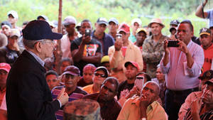 Danilo Medina supervisa proyectos de desarrollo agroforestal
