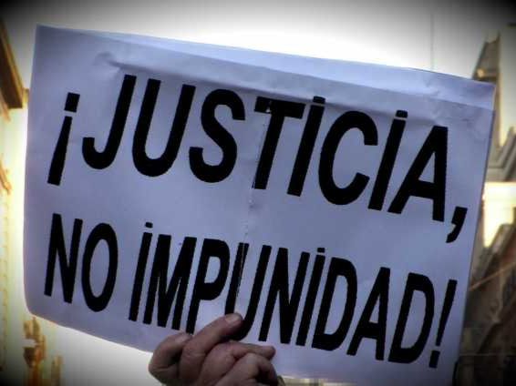 Justicia, no impunidad.