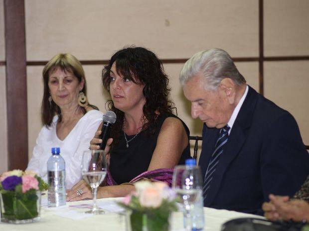 Romina Bianchini, coordinadora general de la Red Internacional Mujeres por la Cultura, mostró su preocupación por el tema de la violencia contra la mujer.