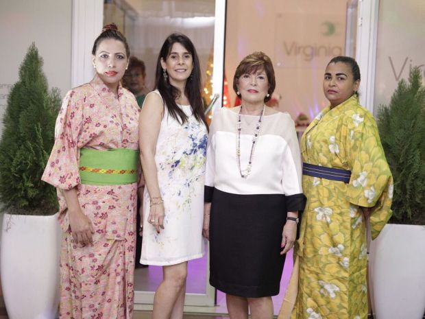 Angelina Hernandez, Virginia Dalmau y su Geisha.