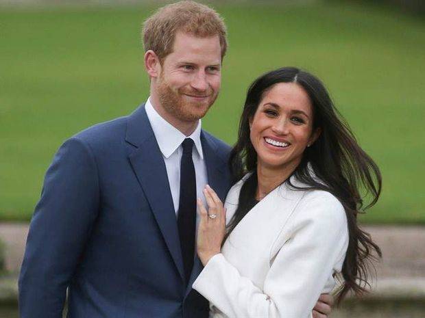 Príncipe Enrique y Meghan Markle.