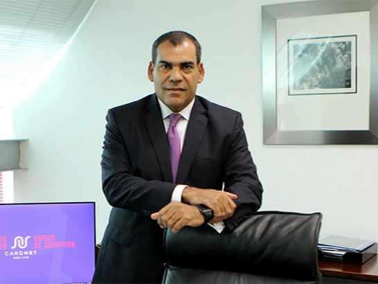 Luis Bencosme, Presidente Ejecutivo del Consorcio de Tarjetas Dominicanas, S.A. (CardNET).
