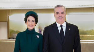 Presidente Abinader y la primera dama entre los mejores vestidos en jornada de coronación del rey Carlos III