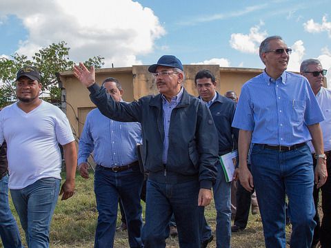 Agropecuarios de esta localidad recibieron a el presidente Danilo Medina en su Visita Sorpresa 191 de su gestión.