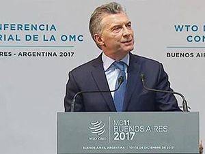 Comienza la primera sesión plenaria de la OMC en Buenos Aires