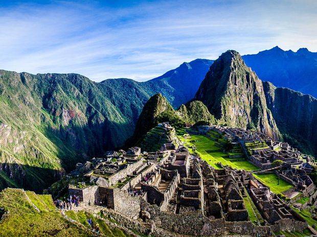 Machu Picchu en Peru.